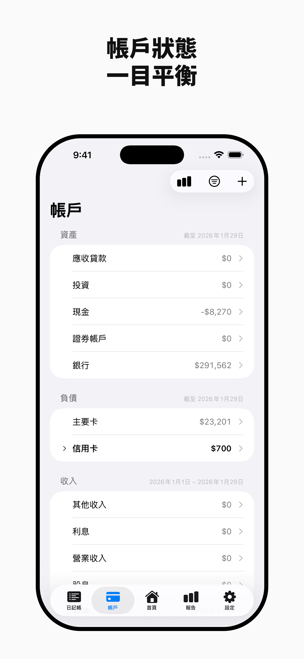 Account View
