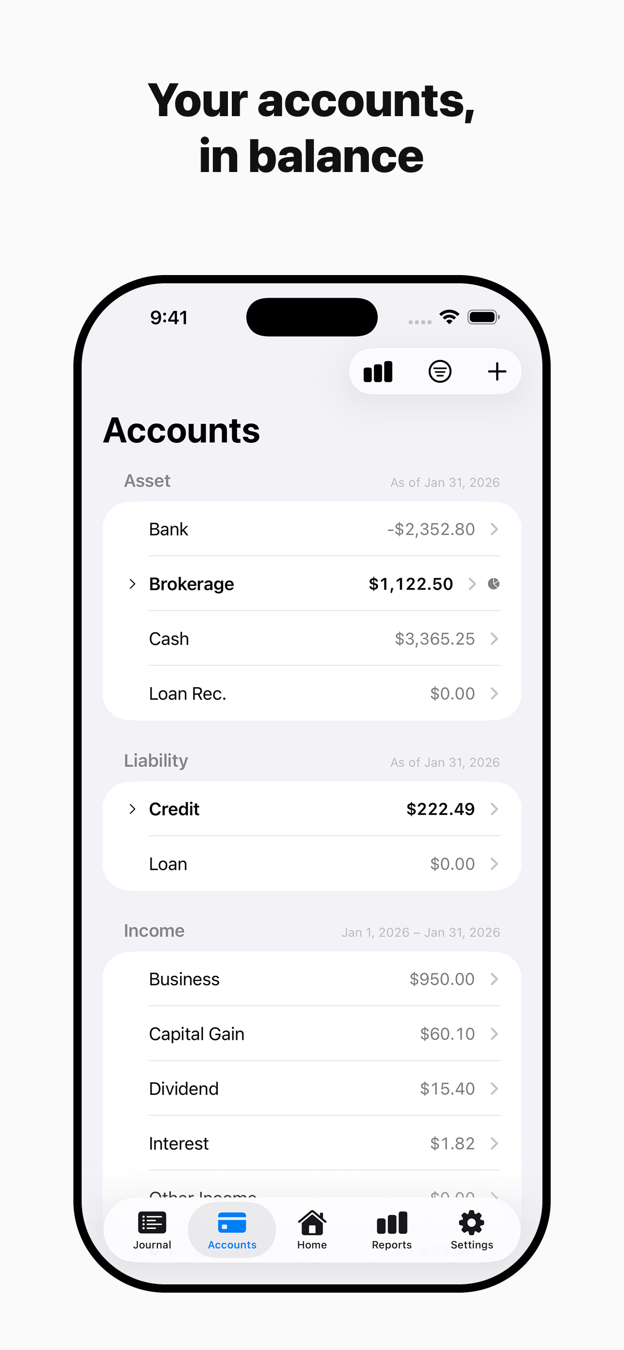 Account View